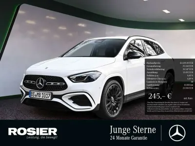Gebraucht Mercedes GLA200 AMG line 163 PS (119 kW) 2026 Weiss / polarweiß SUV