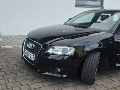 Gebraucht Audi A3 S-Line 125 PS (91 kW) 2009 Schwarz Kleinwagen