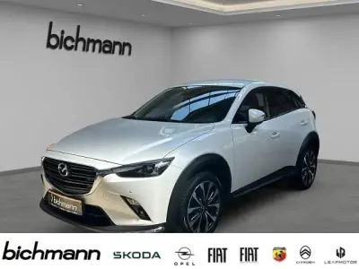 Gebraucht Mazda CX-3 Sports-Line 121 PS (88 kW) 2018 Weiss SUV