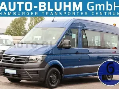 Gebraucht VW Crafter 102 PS (75 kW) 2021 Deep ocean blue Van