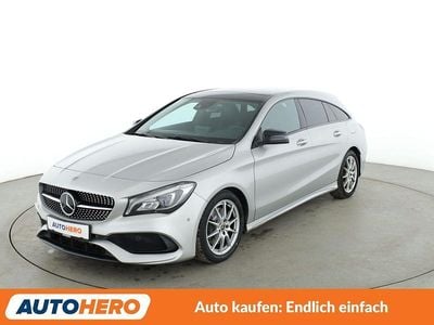 Grau Gebraucht 2018 Mercedes CLA250 Shooting Brake AMG line Kombi | 20.810 € (Fairer Preis)