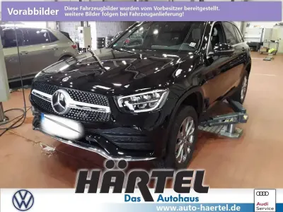 Gebraucht Mercedes GLC300de AMG line 306 PS (225 kW) 2021 Schwarz SUV
