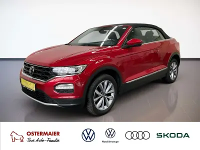 Używany VW T-Roc Cabriolet Style 110 KM (80 kW) 2021 Czerwony Kabriolet