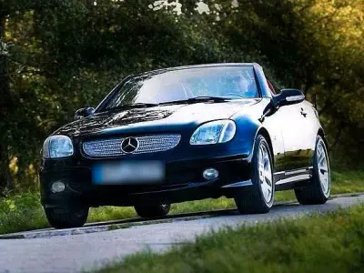 Gebraucht Mercedes SLK230 Edition 197 PS (144 kW) 2003 Schwarz Cabrio