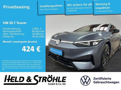 Gebraucht VW ID.7 Pro 210 kW (286 PS) 2025 Stonewashed blue metallic Kombi