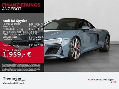 Gebraucht Audi R8 Spyder Ambiente 540 PS (397 kW) 2021 Grau Cabrio