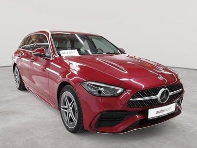 Gebraucht Mercedes C300e AMG line 204 PS (150 kW) 2023 Manufaktur patagonienrot bright Kombi