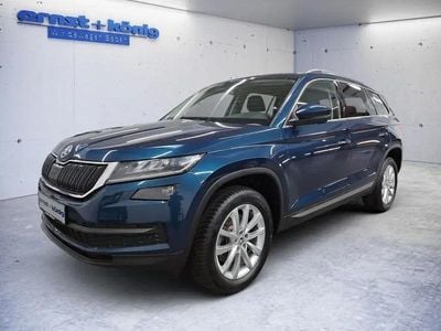 Gebraucht Skoda Kodiaq Style 190 PS (139 kW) 2021 Lavablau metallic (metallic) SUV
