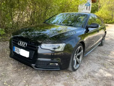 Używany Audi A5 Sportback Sport 190 KM (139 kW) 2014 Czarny Hatchback