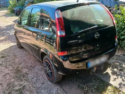Gebraucht Opel Meriva 90 PS (66 kW) 2006 Schwarz Van / Kleinbus