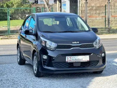 Gebraucht Kia Picanto Attract 67 PS (49 kW) 2022 (abp)aurora black pearl Kleinwagen