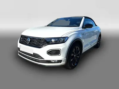 Second-hand VW T-Roc Cabriolet R-line 150 CP (110 kW) 2022 Alb Cabrio