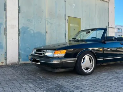 Gebraucht Saab 900 Cabriolet 160 PS (117 kW) 1990 Schwarz Cabrio