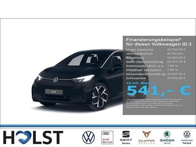 Nuova VW ID.3 Pro 150 kW (204 CV) 2026 Nero Utilitaria