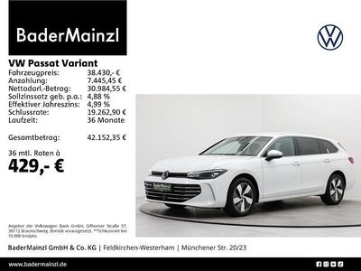 Gebraucht VW Passat Business 150 PS (110 kW) 2025 Weiß Kombi