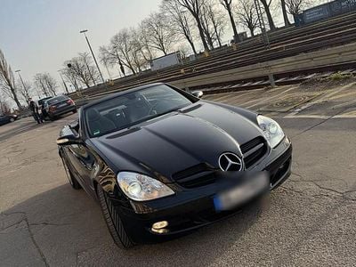 Gebraucht Mercedes SLK200 163 PS (119 kW) 2005 Schwarz Cabrio