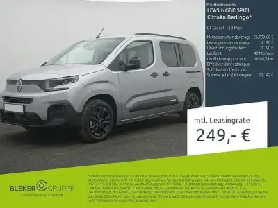 Gebraucht Citroën Berlingo 131 PS (96 kW) 2026 Grau Van / Kleinbus