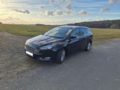 Usata Ford Focus Titanium 120 CV (88 kW) 2016 Nero Berlina
