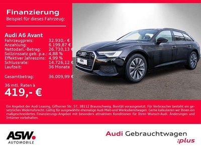 Brillantschwarz Gebraucht 2022 Audi A6 Ambiente Kombi | 32.930 € (Guter Preis)