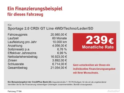 Gebraucht Kia Sportage GT-Line 185 PS (136 kW) 2020 Blau SUV