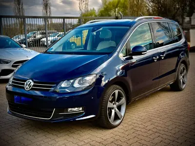 Brugt VW Sharan Highline 150 HK (110 kW) 2015 Blå MPV