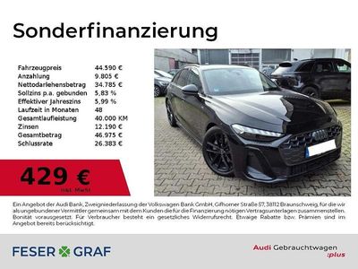 Gebraucht Audi A5 S-Line 150 PS (110 kW) 2025 Mythosschwarz metallic Kombi