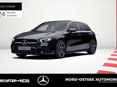 Gebraucht Mercedes A250 Night 160 PS (117 kW) 2021 Unilack nachtschwarz Limousine