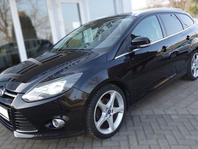 Gebraucht Ford Focus Titanium 125 PS (91 kW) 2013 Schwarz Kombi