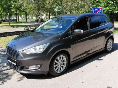 Gebraucht Ford Grand C-Max Titanium 150 PS (110 kW) 2016 Grau Van / Kleinbus