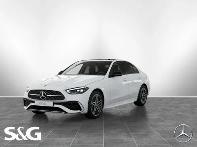 Gebraucht Mercedes C200 AMG 163 PS (119 kW) 2025 Polarweiß uni Limousine