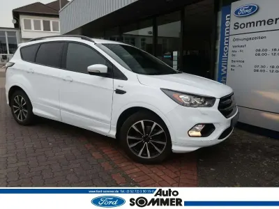 Gebraucht Ford Kuga ST-Line 150 PS (110 kW) 2017 Frostweiß SUV