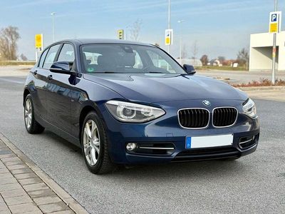 Gebraucht BMW 120 Sport Line 184 PS (135 kW) 2013 Blau Kleinwagen