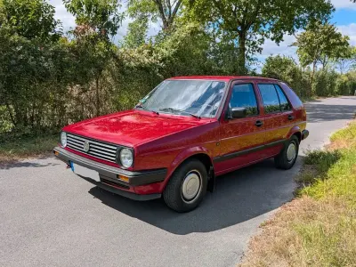 Gebraucht VW Golf II 54 PS (39 kW) 1990 Rot Kleinwagen