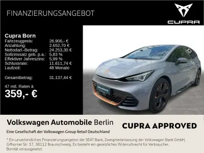 Gebraucht Cupra Born 169 kW (231 PS) 2023 Vapor grey Kleinwagen