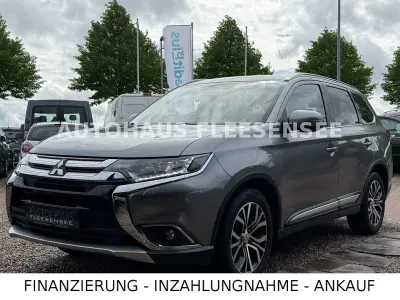 Brugt Mitsubishi Outlander 150 HK (110 kW) 2018 Grå SUV