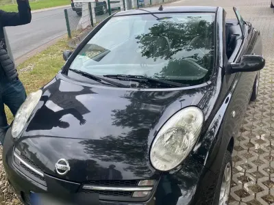 Gebraucht Nissan Micra 88 PS (64 kW) 2005 Schwarz Cabrio