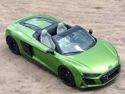 Gebraucht Audi R8 Spyder Performance 570 PS (419 kW) 2023 Grün Cabrio