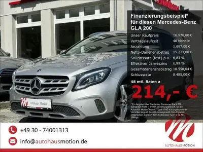 Gebraucht Mercedes GLA200 Urban 156 PS (114 kW) 2017 Polarsilber  metalliclack SUV