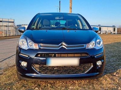 Gebraucht Citroën C3 SELECTION 82 PS (60 kW) 2017 Blau Kleinwagen