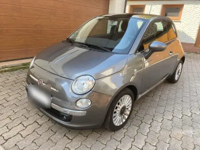 Gebraucht Fiat 500 Lounge 86 PS (63 kW) 2014 Grau Kleinwagen