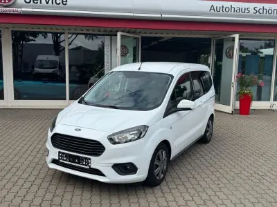 Gebraucht Ford Tourneo Courier Trend 101 PS (74 kW) 2020 Weiß Van / Kleinbus