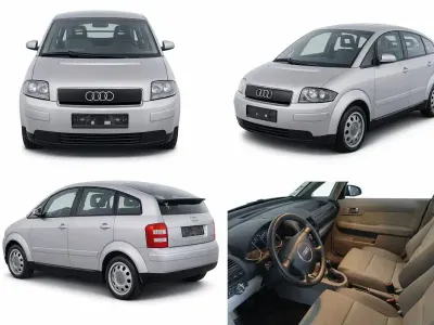 Occasion Audi A2 75 ch (55 kW) 2002 Argent Citadine