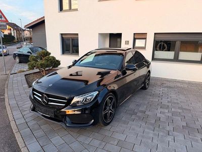 Usata Mercedes C250 AMG line 204 CV (150 kW) 2018 Nero Berlina