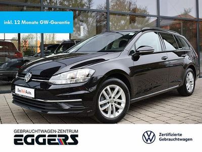 Gebraucht VW Golf VII Comfortline 116 PS (85 kW) 2020 Schwarz Kombi