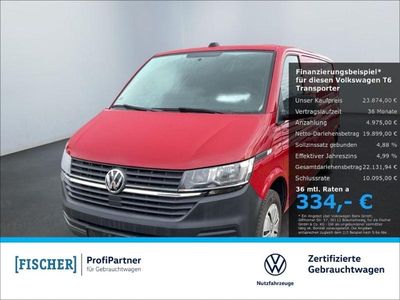 Gebraucht VW Transporter 150 PS (110 kW) 2021 Kirschrot Van