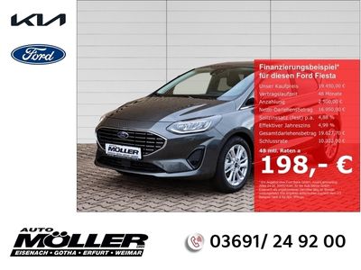 gebraucht Ford Fiesta 1.0 Titanium ACC Assistenz & Komfort & Winter-Paket