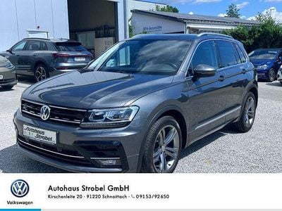 Gebraucht VW Tiguan R-line 150 PS (110 kW) 2018 Indiumgrau metallic SUV