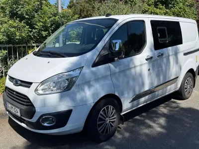 Gebraucht Ford Transit Custom 131 PS (96 kW) 2018 Weiß Van