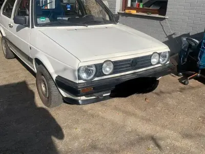 Brugt VW Golf II 69 HK (50 kW) 1990 Hvid Hatchback