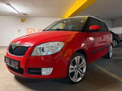 Usata Skoda Fabia SportLine 105 CV (77 kW) 2010 Rosso Berlina
